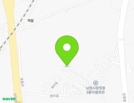 전북특별자치도 남원시 샛터길 110-22 (신정동) 지도