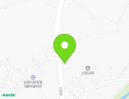 전북특별자치도 남원시 샛터길 87 (신정동) 지도