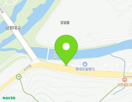 전북특별자치도 남원시 원천로 37 (신촌동, 감나무집) 지도