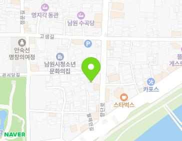 전북특별자치도 남원시 향단로 9 (쌍교동, 삼천냥) 지도