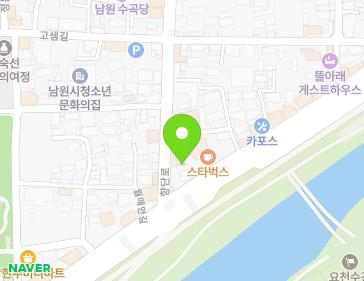 전북특별자치도 남원시 향단로 8 (쌍교동) 지도