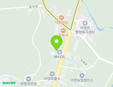 전북특별자치도 남원시 아영면 아백로 371-1 지도