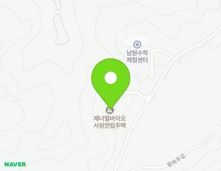 전북특별자치도 남원시 함파우길 23 (어현동, 제너럴바이오(주)연립) 지도