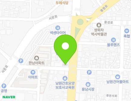 전북특별자치도 남원시 의총로 81 (왕정동, 미래건강센터,남원목재) 지도