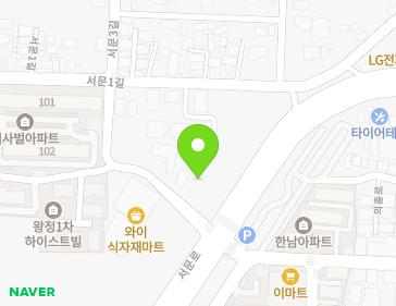 전북특별자치도 남원시 서문로 28-6 (왕정동) 지도