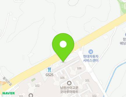 전북특별자치도 남원시 충정로 312 (월락동) 지도