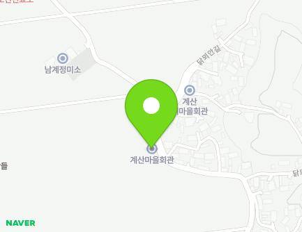 전북특별자치도 남원시 이백면 닭뫼길 42 (계산마을회관) 지도