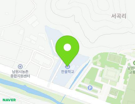 전북특별자치도 남원시 이백면 이백로 315 (한울학교) 지도