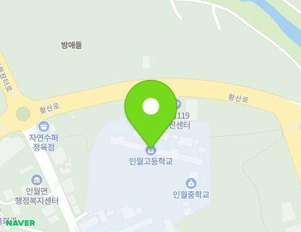 전북특별자치도 남원시 인월면 인월장터로 48 (인월중고등학교) 지도