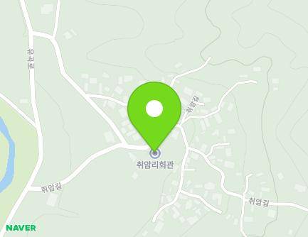전북특별자치도 남원시 인월면 취암길 18 (취암리회관) 지도