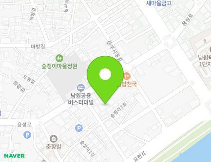 전북특별자치도 남원시 용성로 112-1 (죽항동, 한일파크모텔대중탕) 지도