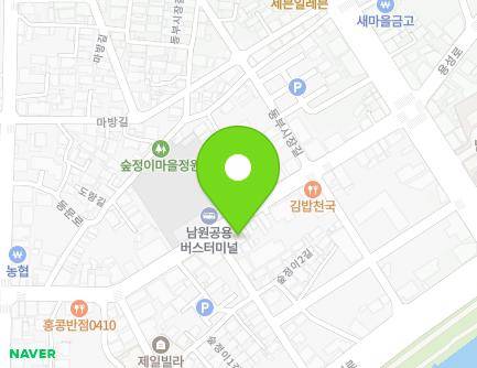 전북특별자치도 남원시 용성로 108-1 (죽항동, 행운마트) 지도