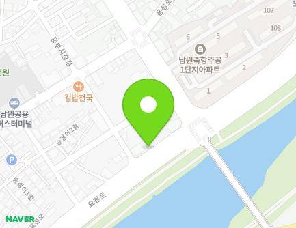 전북특별자치도 남원시 요천로 1567 (죽항동, 코아장) 지도