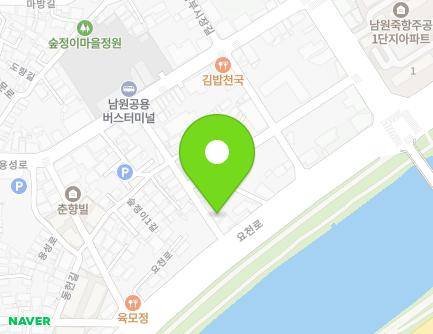 전북특별자치도 남원시 숲정이2길 4 (죽항동, 현대건강원) 지도
