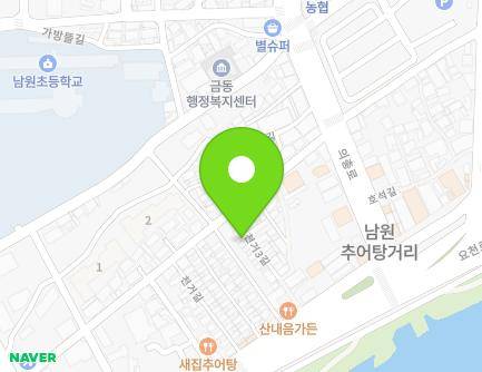 전북특별자치도 남원시 천거3길 5-9 (천거동) 지도