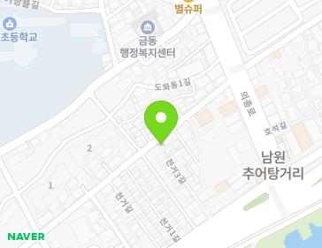 전북특별자치도 남원시 도화동길 23 (천거동) 지도