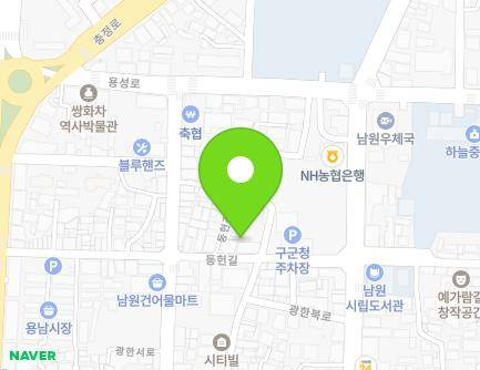 전북특별자치도 남원시 동헌길 45 (하정동, 프리셋) 지도