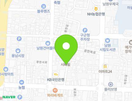 전북특별자치도 남원시 남문로 431 (하정동, 토마토피자전문점) 지도