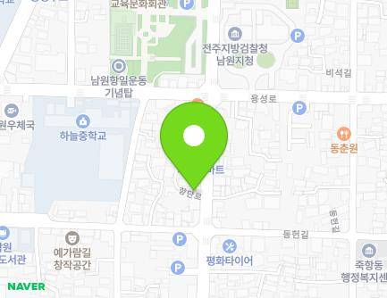 전북특별자치도 남원시 향단로 53 (하정동, 피자백화점) 지도