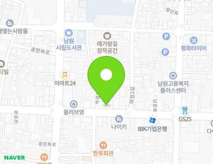 전북특별자치도 남원시 남문로 453 (하정동) 지도