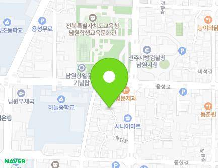 전북특별자치도 남원시 향단로 53-19 (하정동) 지도