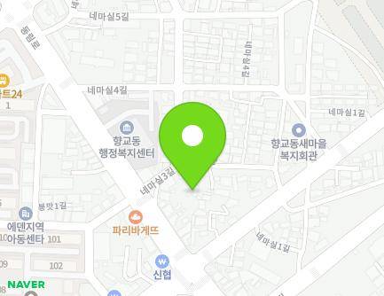 전북특별자치도 남원시 네마실3길 6-12 (향교동, 다가구주택) 지도