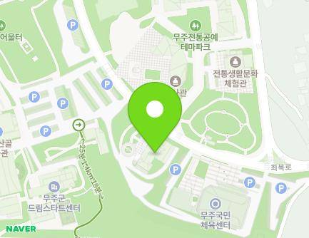 전북특별자치도 무주군 무주읍 최북로 28 지도