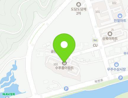 전북특별자치도 무주군 무주읍 주계로 14 지도