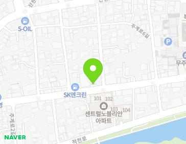 전북특별자치도 무주군 무주읍 주계로 79 지도
