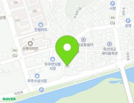 전북특별자치도 무주군 무주읍 주계로 40-13 지도
