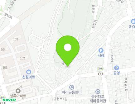 전북특별자치도 무주군 무주읍 단천로2길 14-1 (죽산마을회관) 지도