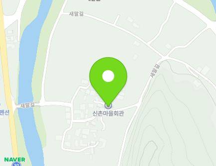 전북특별자치도 무주군 설천면 새말길 23 (신촌마을회관) 지도