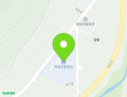 전북특별자치도 무주군 적상면 삼가로 16 (적상초등학교,병설유치원) 지도