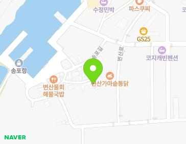 전북특별자치도 부안군 변산면 송포길 71-8 지도