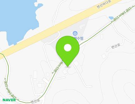 전북특별자치도 부안군 변산면 변산로 1791 (합구경로당) 지도
