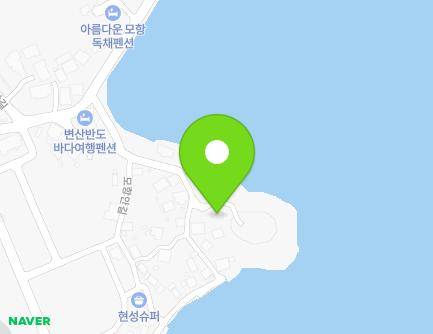 전북특별자치도 부안군 변산면 모항해변길 19-1 지도
