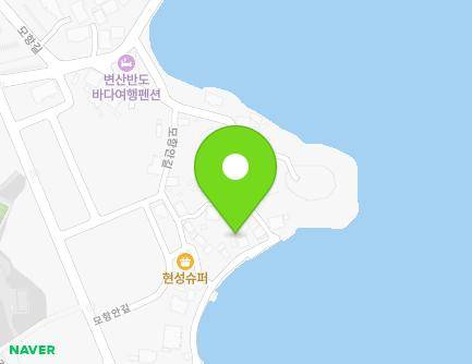 전북특별자치도 부안군 변산면 모항해변길 28 지도
