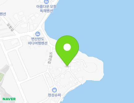 전북특별자치도 부안군 변산면 모항해변길 20 지도