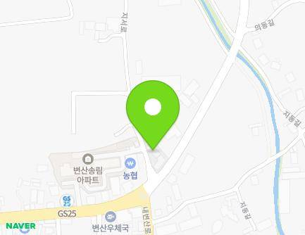 전북특별자치도 부안군 변산면 지서로 68 (농협하나로마트및정보화교육장) 지도