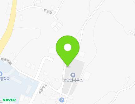 전북특별자치도 부안군 보안면 영전길 19-29 (보안면사무소) 지도