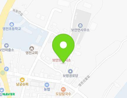 전북특별자치도 부안군 보안면 영전길 19-9 (보안면복지회관) 지도