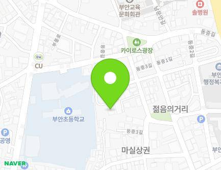 전북특별자치도 부안군 부안읍 동중길 12-22 지도