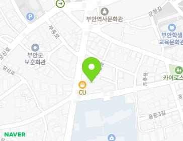 전북특별자치도 부안군 부안읍 부풍로 9-16 지도