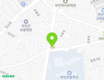 전북특별자치도 부안군 부안읍 부풍로 17 지도