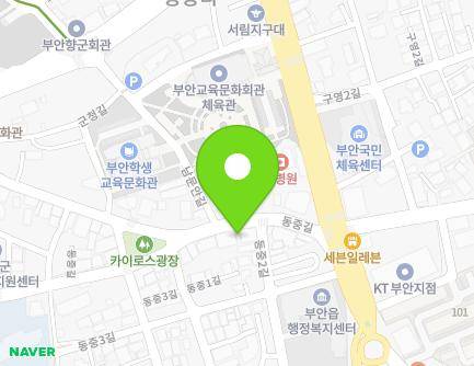 전북특별자치도 부안군 부안읍 동중길 30 (덕성개발) 지도