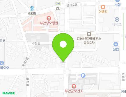전북특별자치도 부안군 부안읍 수정길 3 (까투리) 지도