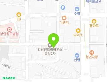 전북특별자치도 부안군 부안읍 송정길 20 (강남센트럴하우스) 지도