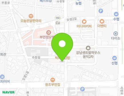 전북특별자치도 부안군 부안읍 수정길 7 (정아분식식당) 지도