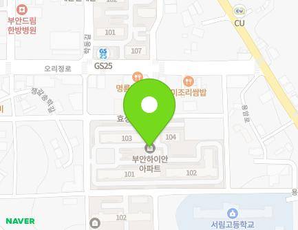 전북특별자치도 부안군 부안읍 오리정로 172 (하이안아파트) 지도