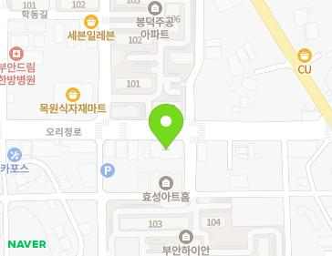 전북특별자치도 부안군 부안읍 오리정로 170 지도